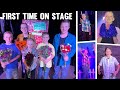 Family fun pack performs broadway musical vlog