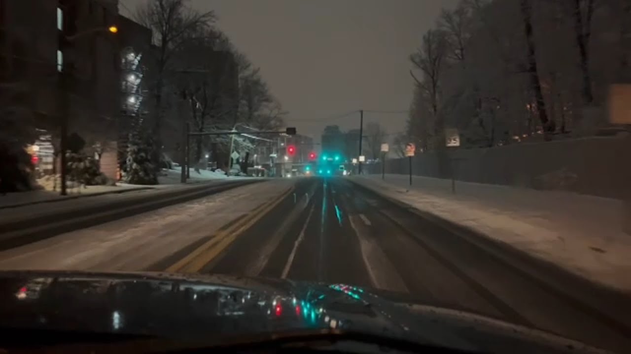 Slushy, icy roads in New Jersey cause problems for drivers YouTube