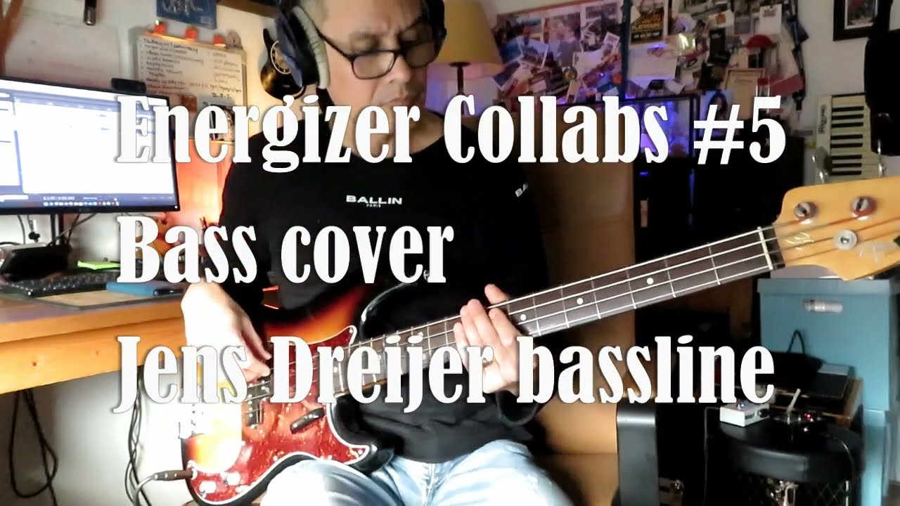 Energizer Collabs #5 - Jens Dreijer' bassline (bass cover)