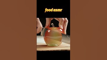 glass apple cutting asmr video. #foodasmr #fruitecuttingasmr #asmrvideo @glasssfoodasmr