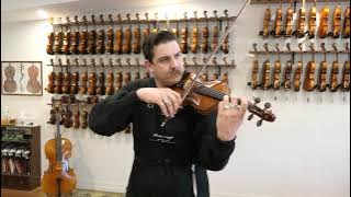 Antique German violin and a modern German violin, how do they compare?