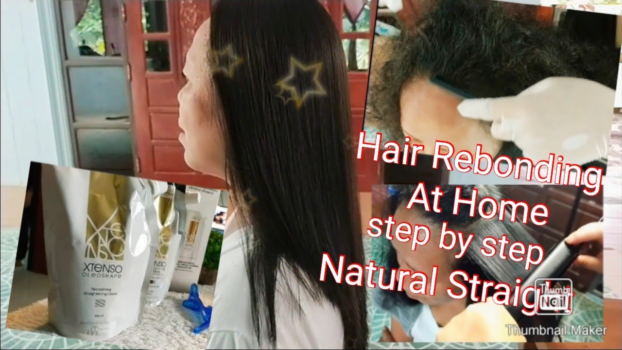 How to: Hair Rebonding at Home Using L'Oréal Xtenso Oleoshape Extra ...