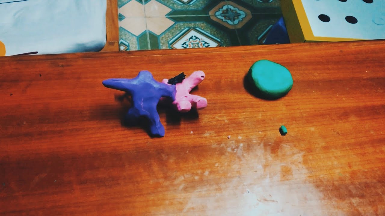 Stop Motion Animation - Clay Man Fight - Purple and the others - YouTube