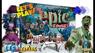 Tiny Epic Zombies | Solo Playthrough