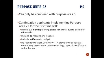 OVW FY 2022 ICJR Pre-application Information Session (Continuation Applicants)