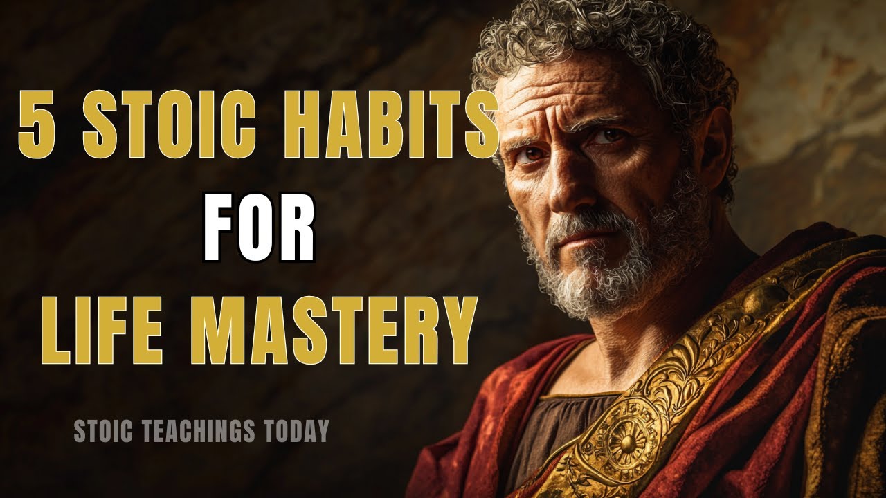 5 Stoic Habits That Will Change Your Life Forever | Life-Changing ...