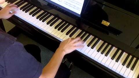 Bastien Intermediate Technic 2 No.25 Czerny Etude in F (P.30)