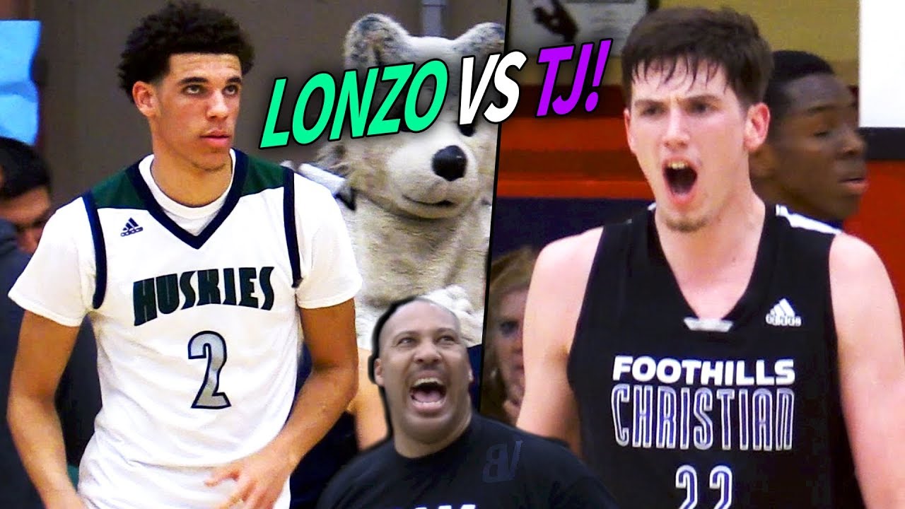 Lonzo Ball VS TJ Leaf High School Playoff ELIMINATION GAME! BATTLE Of Future UCLA Teammates!