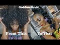 Jumbo Braid With Synthetic Hair Tutorial For Natural Hair