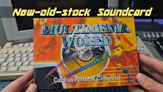New old stock! Multimedia World - Card on Personal Computer - ISA Soundcard