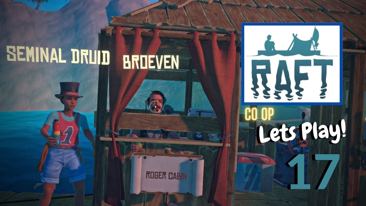 The Great Gathering! Raft Gameplay | Co - op Survival - Craft, Build ...