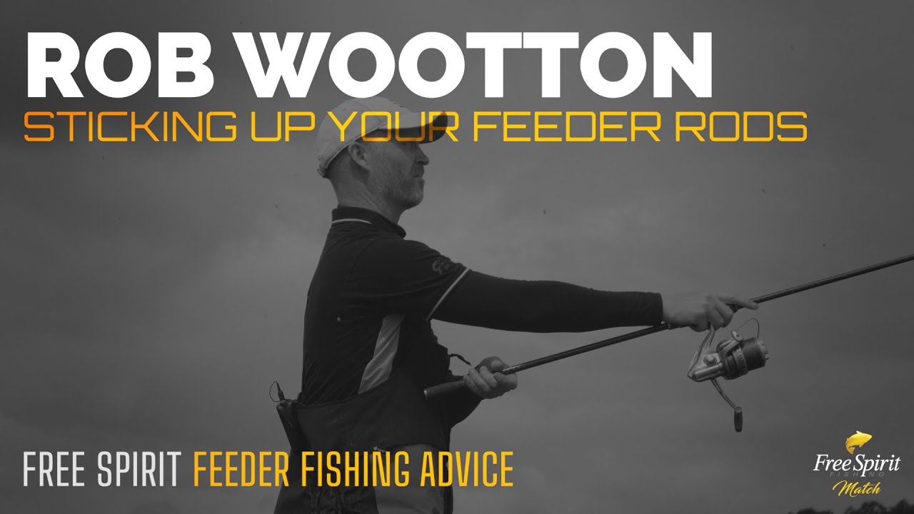 Sticking up your Feeder Rods \ Feeder Fishing Advice with Rob Wootton 