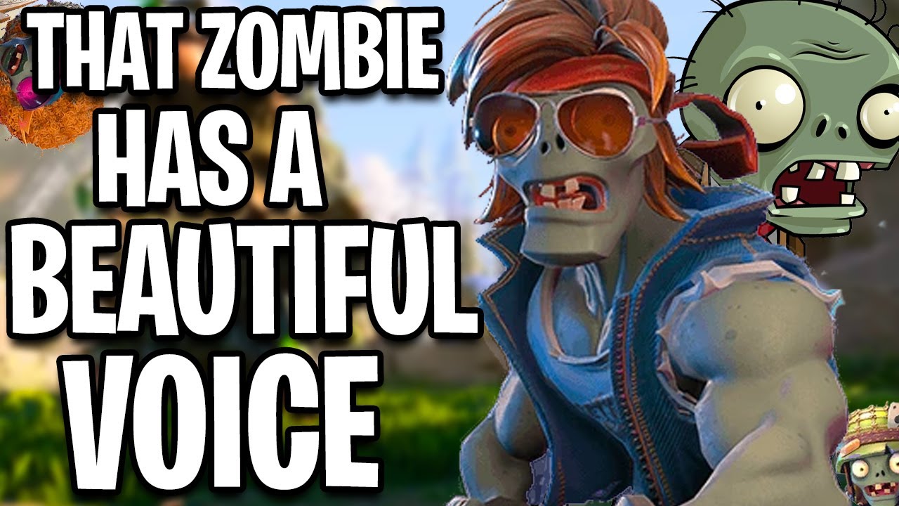 THAT ZOMBIE HAS A BEAUTIFUL VOICE! - PvZ Short #1