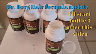 Dr. Berg Hair growth Formula update - Starting 3rd bottle here's what ...