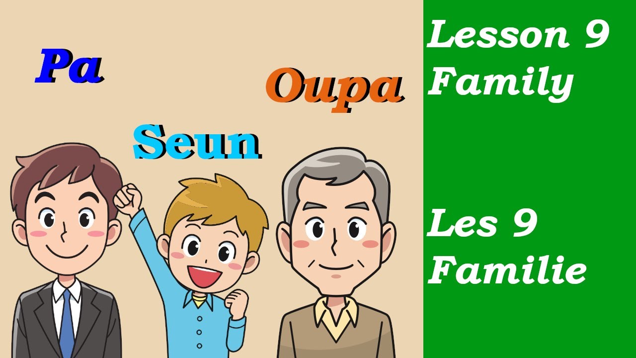 Изучите африкаанс для начинающих | Семья | Умереть Семья | Урок 9