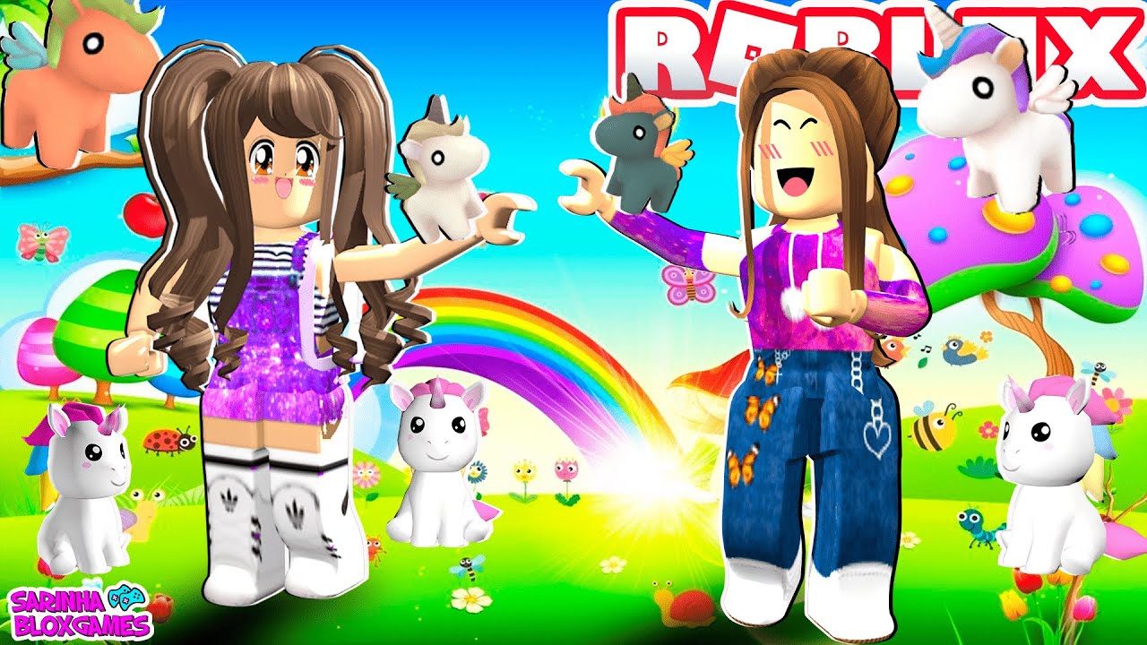 O PARKOUR DOS BEBÊS UNICÓRNIOS no ROBLOX -BABY UNICORN OBBY ! 🦄 - YouTube