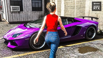 GTA V: RTX™ 4090 + INSANE REALISTIC Graphics Mods! 4k60fps Ray Tracing Maxed-Out Graphics Gameplay!