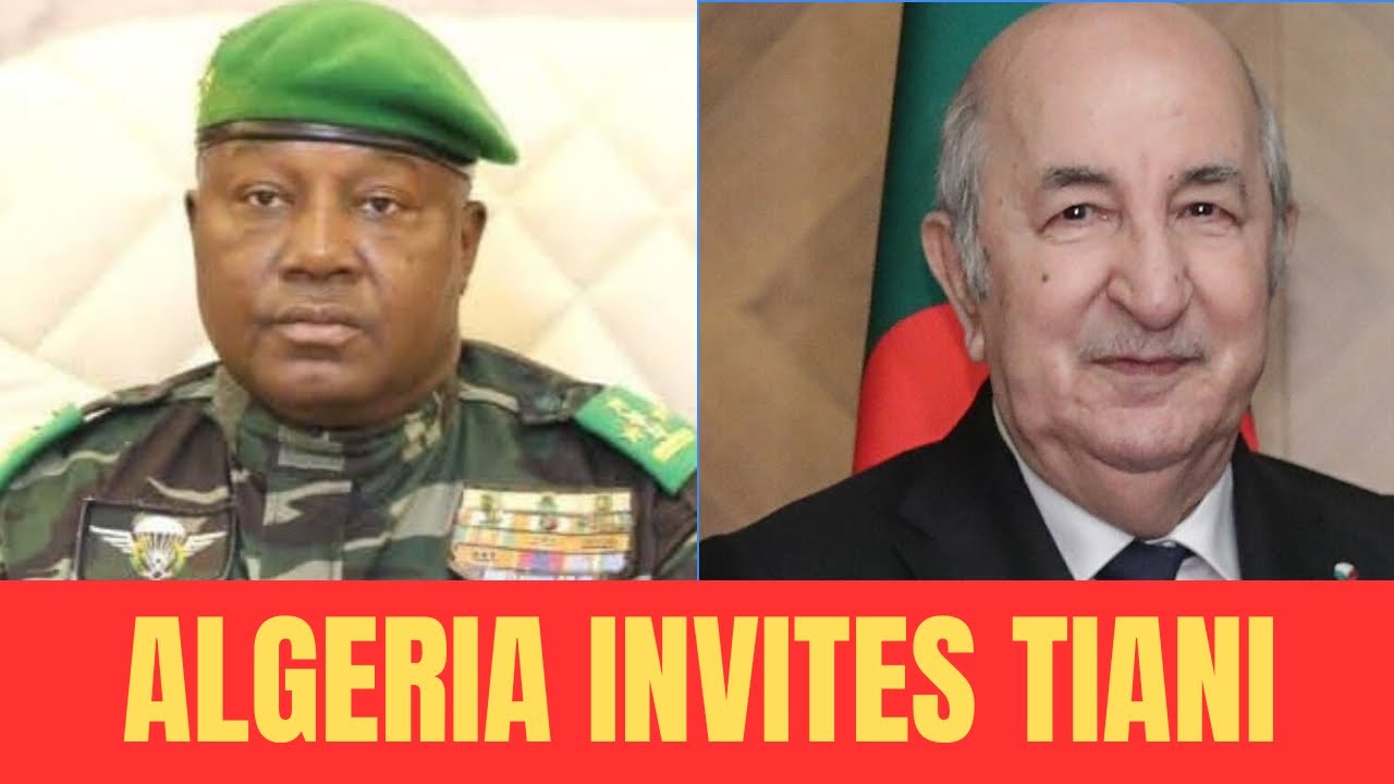 Algeria Invites Niger's General Tiani: A New Diplomatic Move? 🇩🇿🇳🇪