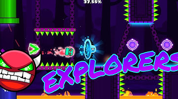 (Cr37) Sneak Peek (EXPLORERS), Geometry Dash GDPS Editor 2.2, By: AtrulionGDPS :) #GeometryDash