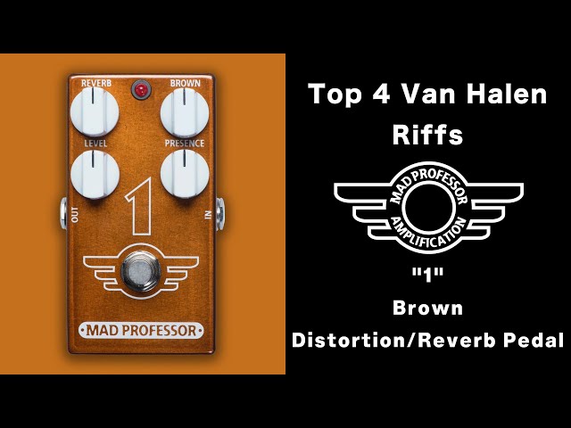 Top 4 Van Halen Riffs | Mad Professor 