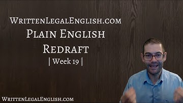 How to write plain language 19