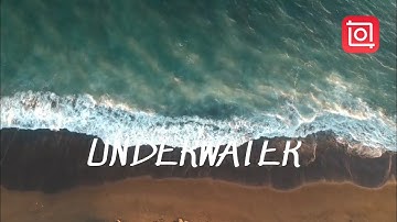 Text Under Waves Tutorial On Inshot | Inshot Tutorial