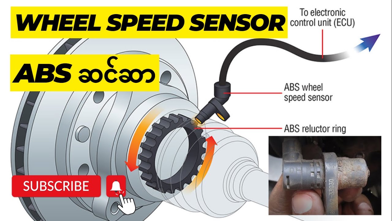 Wheel Speed Sensor (ABS ဆင်ဆာ)