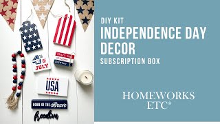 DIY Subscription Box | Independence Day Craft Box