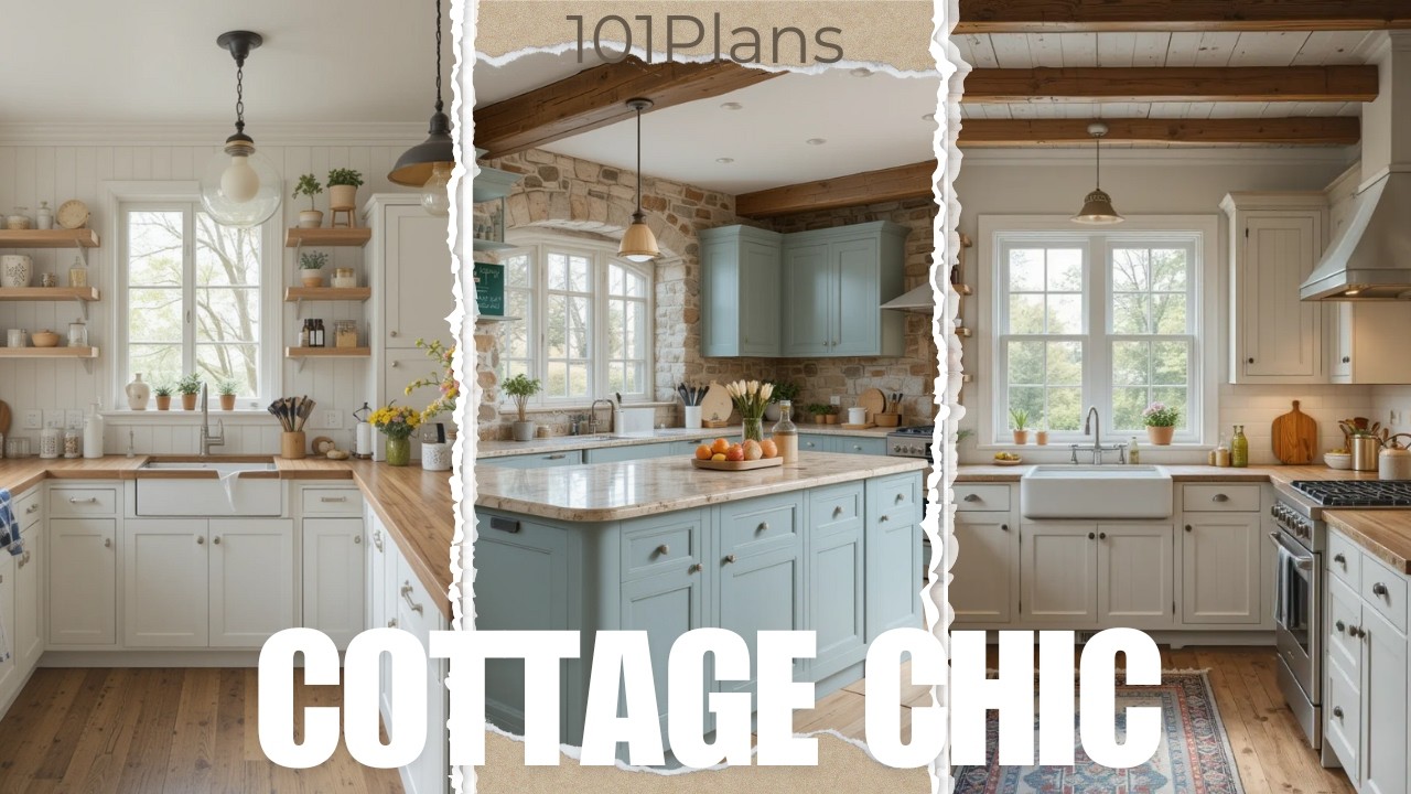 Craving a Rustic Cottage KITCHEN What Materials Are MUST HAVE - YouTube