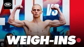 LIVE: Nikita Tszyu v Ben Mahoney | Weigh-ins 🥊 | Main Event | Fox Sports Australia