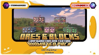Custom Animated Ores Pack | ItemsAdders