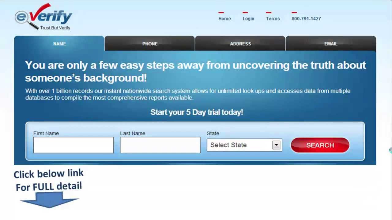 Instant Background Check | Protect Your Family - Everify.com - YouTube