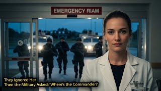 They Ignored the Nurse — Until Military Engines Roared Outside Calling Her “Ma’am.”