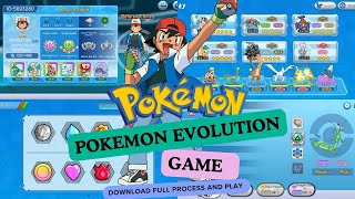 Pokemon Evolution Game | How to download Pokemon game | Play with me pokemon game | #pokemon