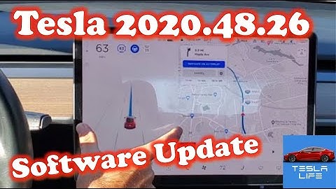 Tesla 2020.48.26 Software Update - Elon