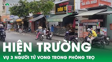 Hiện trường vụ 3 người tử vong tại phòng trọ ở TP.HCM: Nồi bắp luộc cháy khét trên bếp gas mini | DV