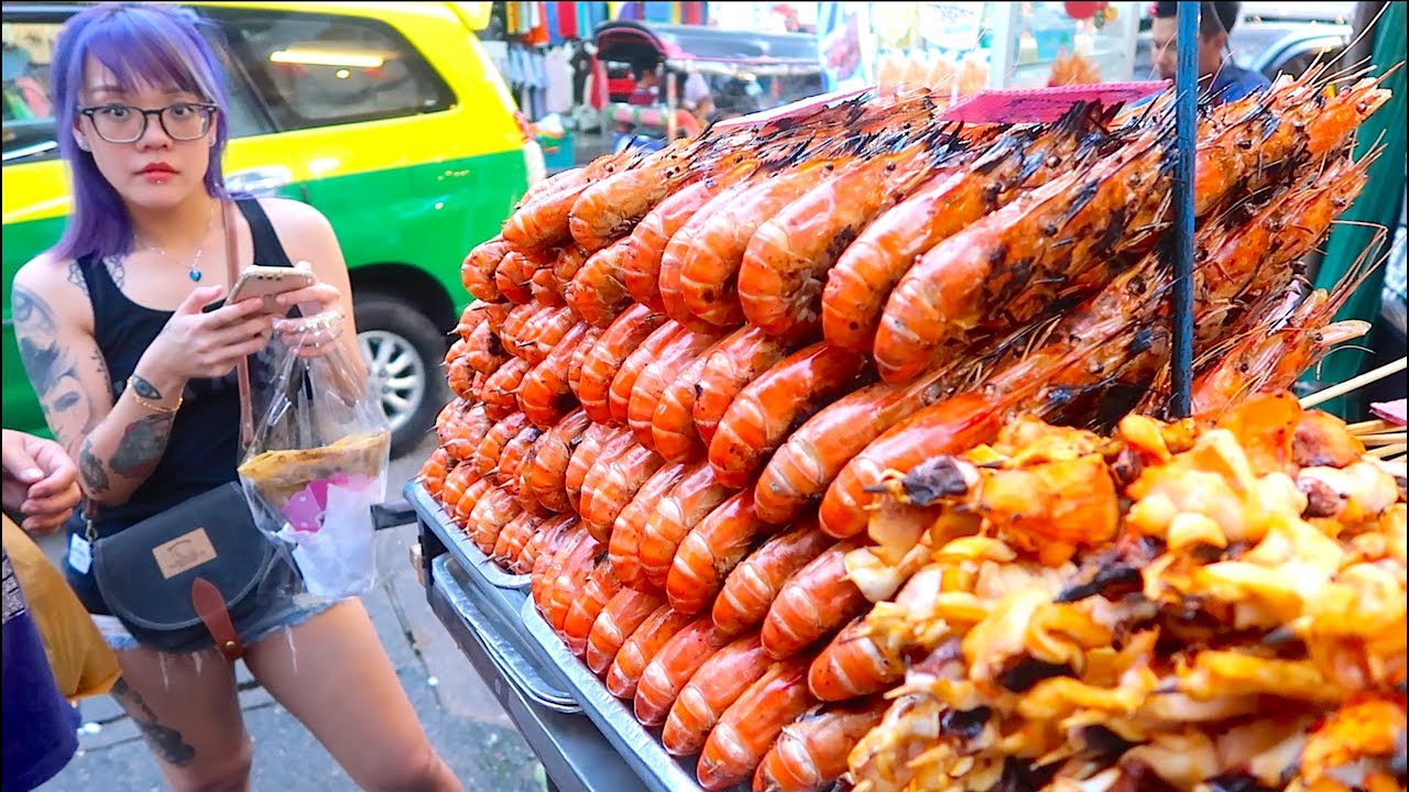 Thai Street Food Compilation - Bangkok Thailand