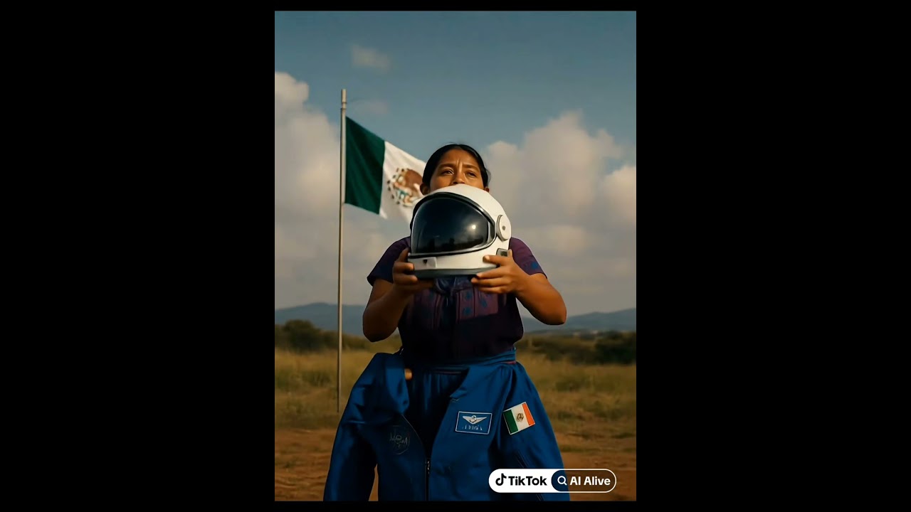 Monce Mazateca. First woman Indigenous Candidate Astronaut from Chiapas mexico.