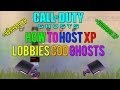 How To Host XP Lobbies On COD Ghosts PS3 1.07 Update!