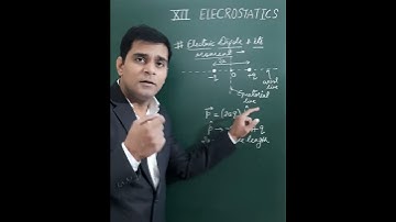 Electric Dipole & Dipole Moment #electrostatics #physicsshorts #virendrajoshi #education #neet #iit