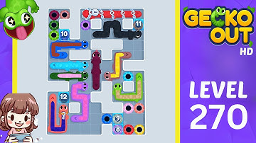 Gecko Out Level 270 Solution Walkthrough