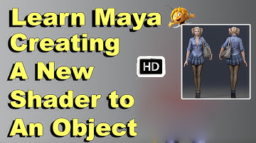 Learn Maya HD | Creating a New Shader to An Object | Maya Autodesk 3D Basics Animation HD |