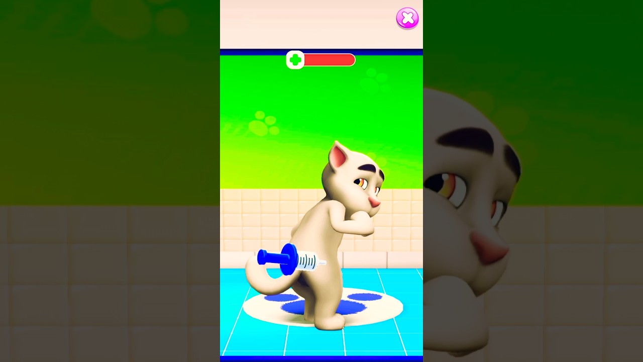 talking tom 2 injection 😱🤯😁😝🤣 