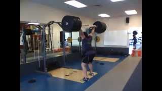 Celebrity 190kg. Overhead Squat for a single (418lbs.) Net Worth