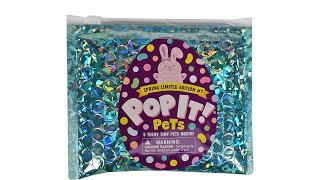 Pop It Pets Spring Limited Edition #1 Blind Bag Unboxing