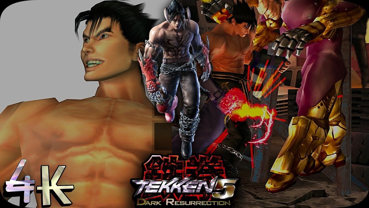 Jin turns into Devil Tekken 5 Dark Resurrection UHD 4K 60 FPS - YouTube