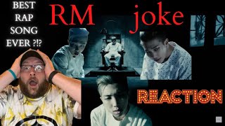 Rap Monster '농담' MV- JOKE(REACTION !!!)- THIS SICK DUDE RIGHT HERE MIGHT BE MY NEW FAVORITE RAPPER!!