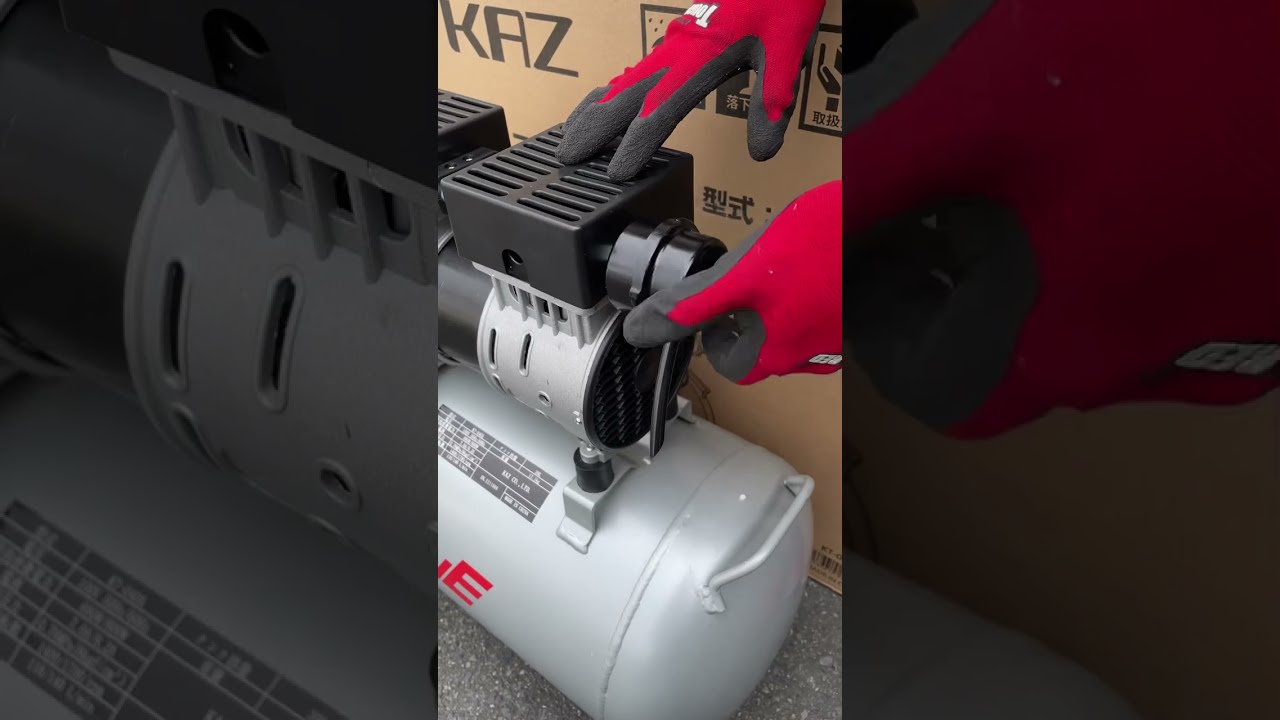 ｵｲﾙﾚｽｺﾝﾌﾟﾚｯｻｰ KT-040A】設置簡単、持ち運びらくらくオイル
