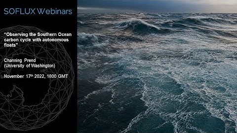 SOFLUX Seminar, "Observing the Southern Ocean carbon cycle with autonomous floats”