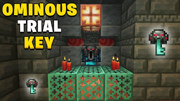 How to use a Ominous trial key in Minecraft 1.21